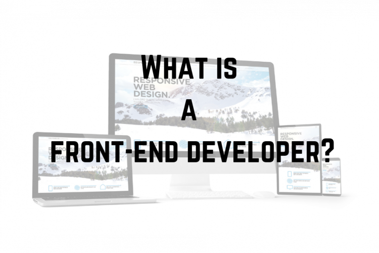 what is a front end developer_MAX technical training