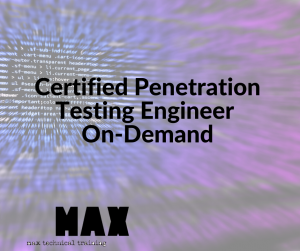 Certified Penetration Testing Engineer On-Demand